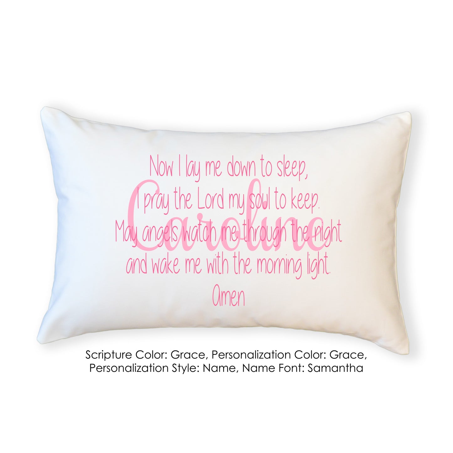 Bedtime Blessing - Boudoir Pillow