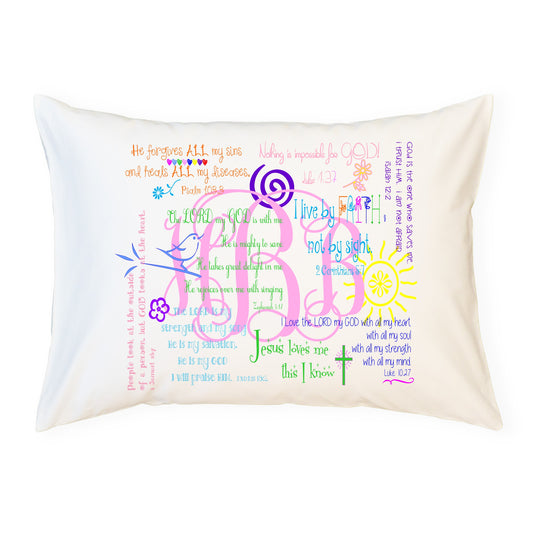 Confetti (Girl) - Standard Pillowcase