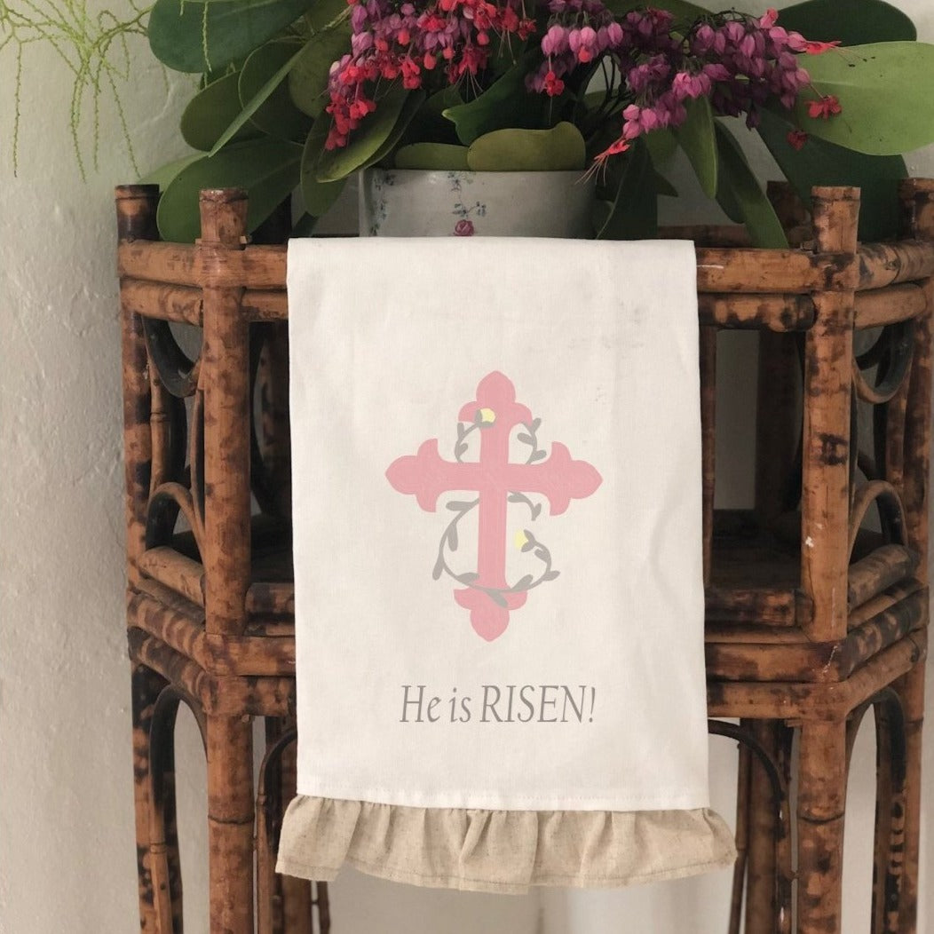 He is Risen - Easter Hand Towel