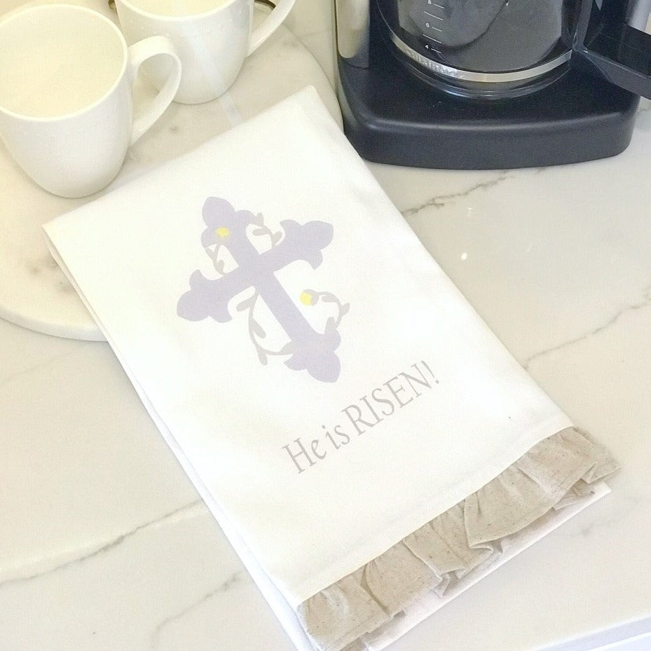 He is Risen - Easter Hand Towel