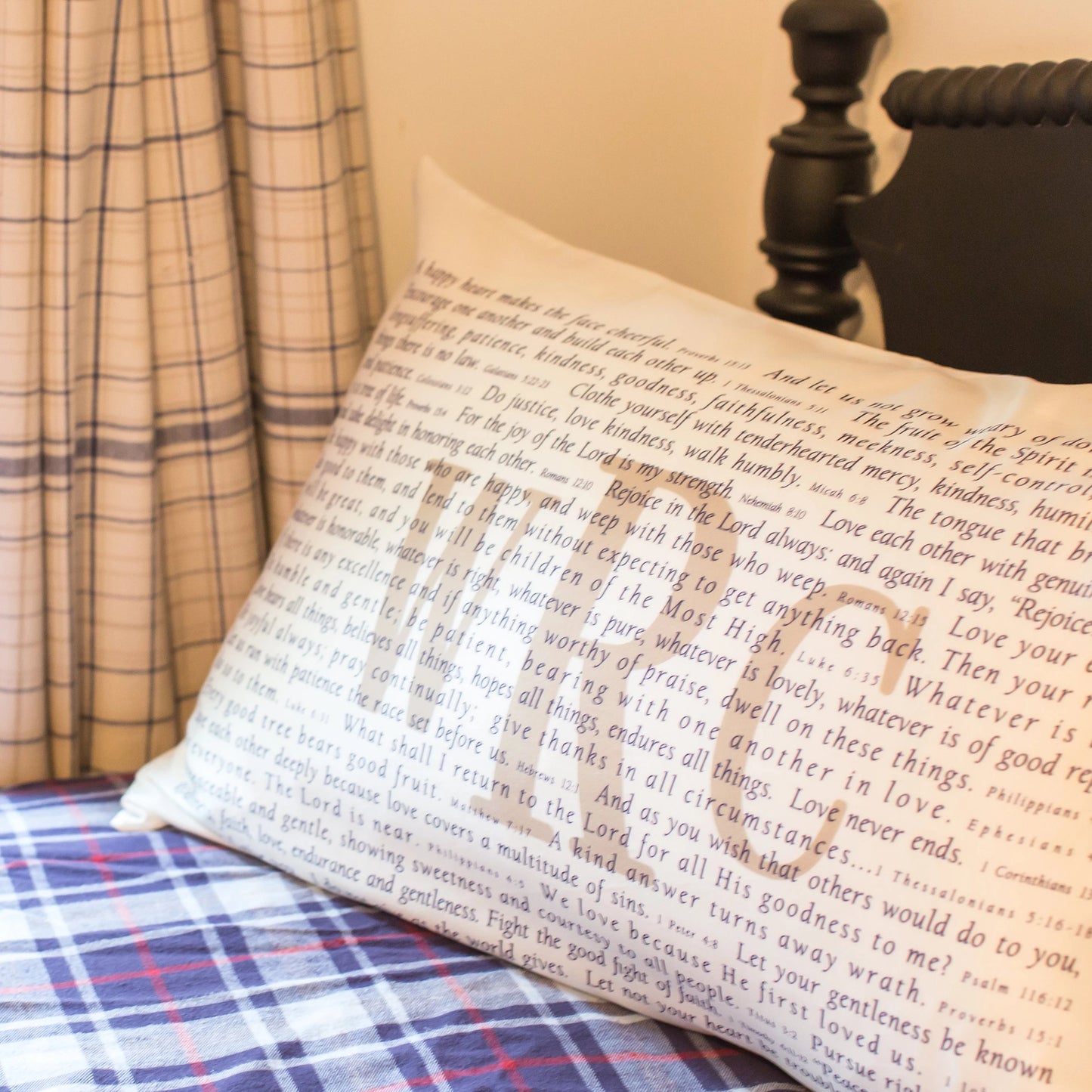 Scripture for the Happy Heart - Standard Pillowcase