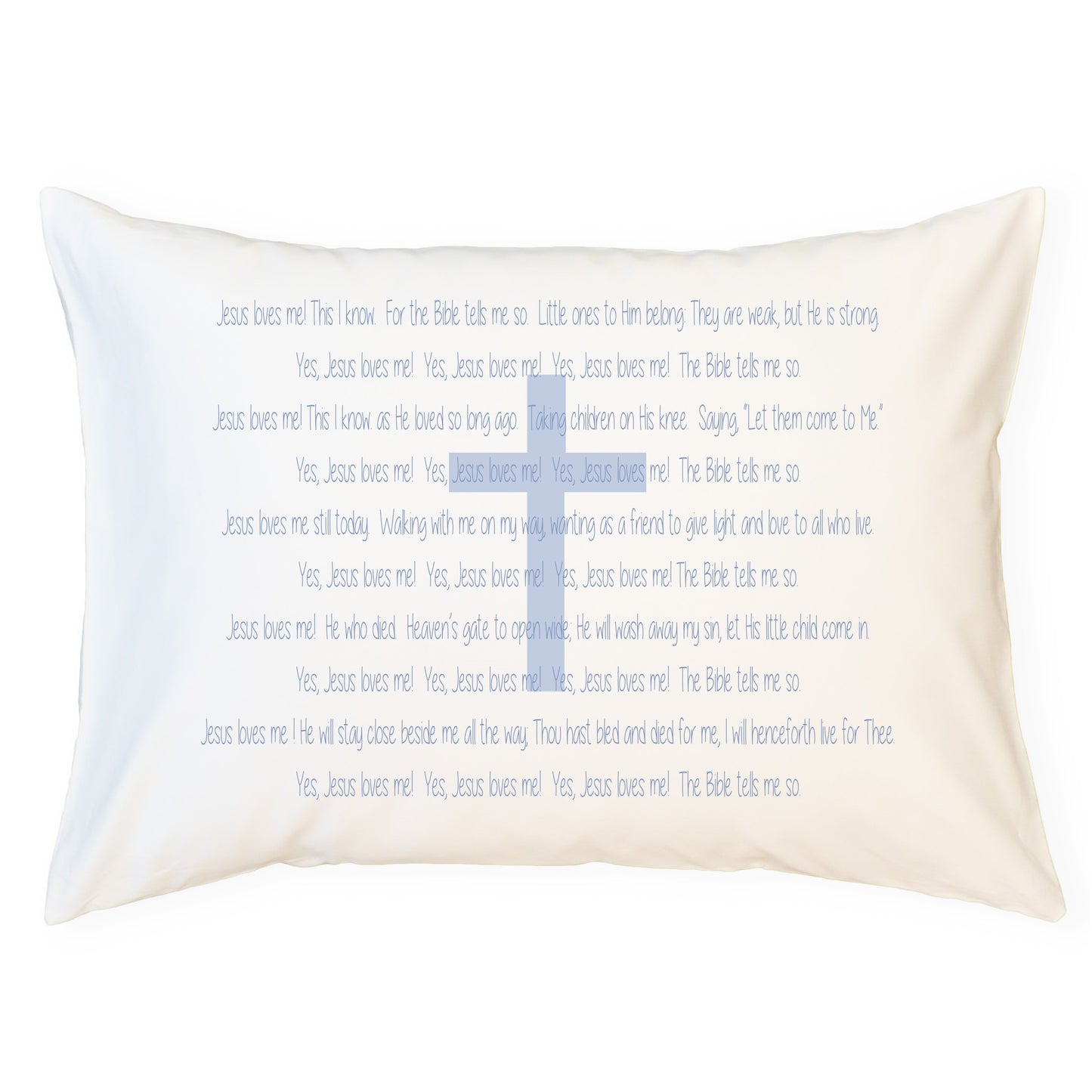 Jesus Loves Me - Standard Pillowcase