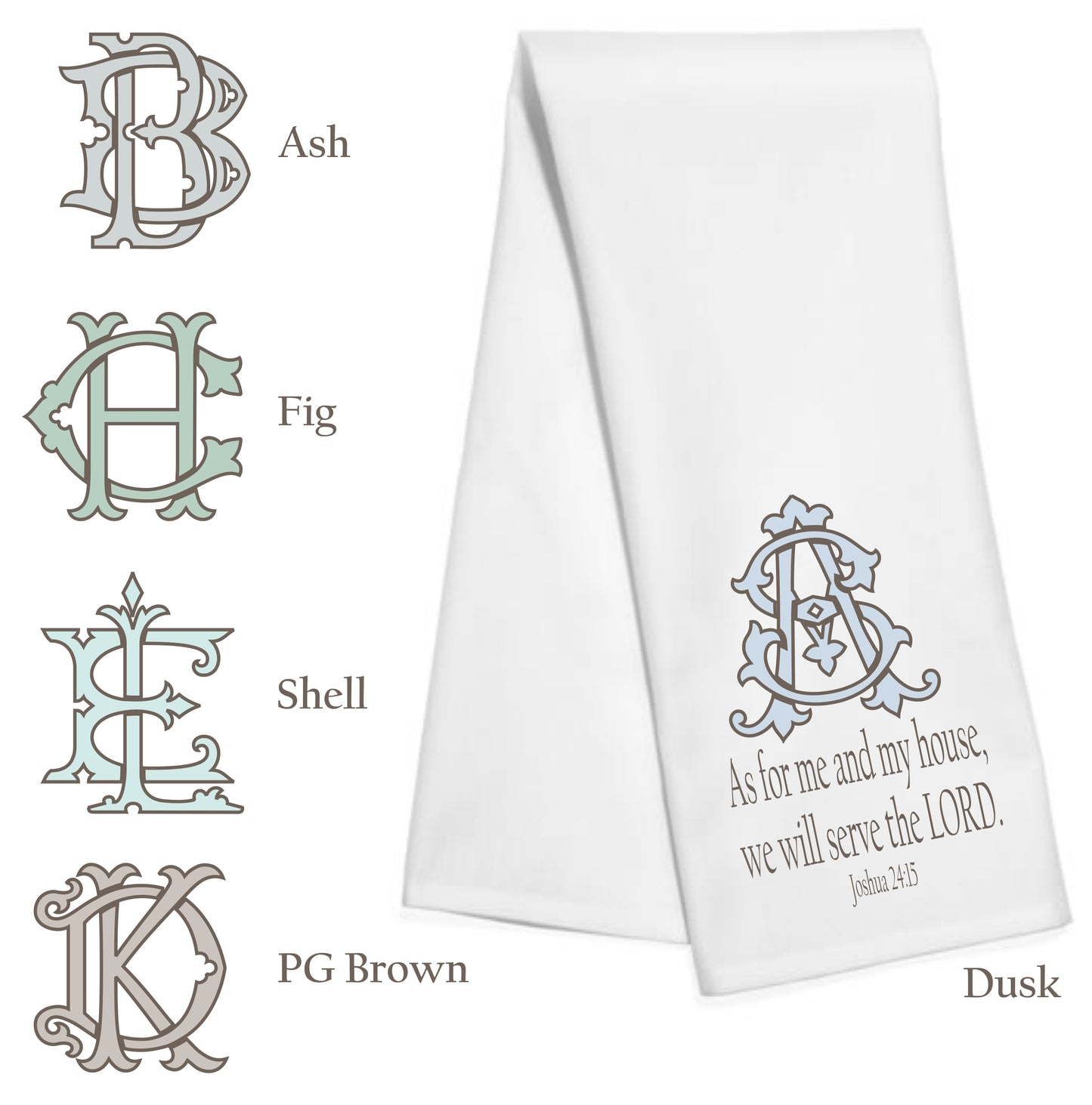 Joshua 24:15 - Hand Towel