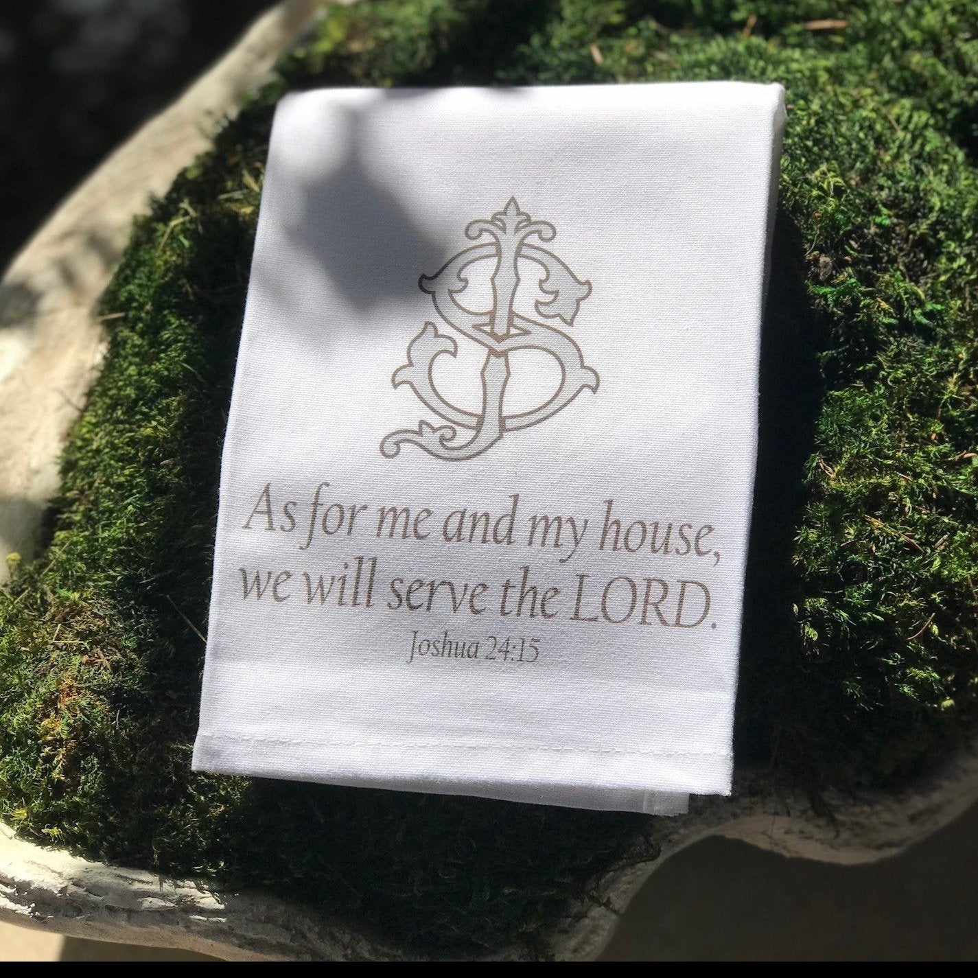 Joshua 24:15 - Hand Towel