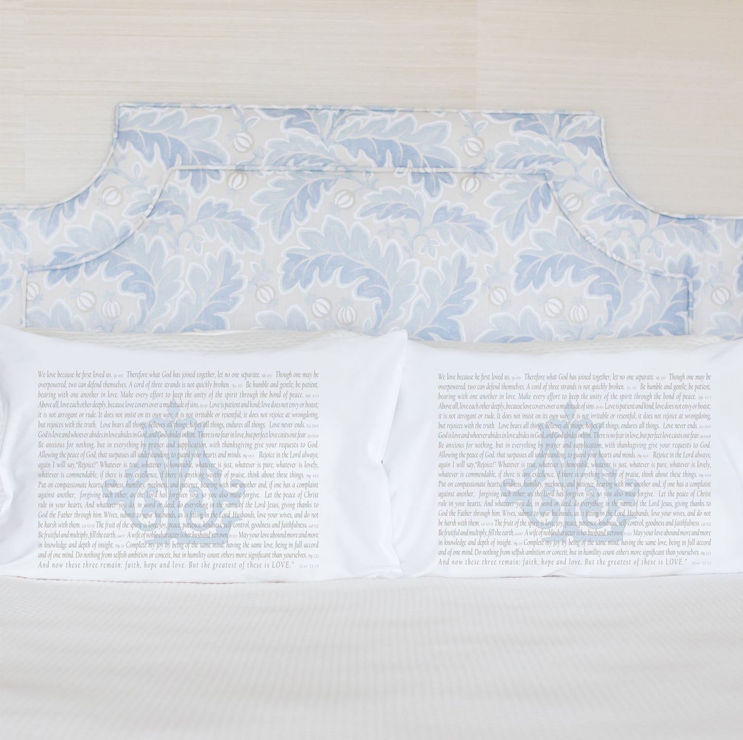 Scripture for Love & Marriage - Standard Pillowcase