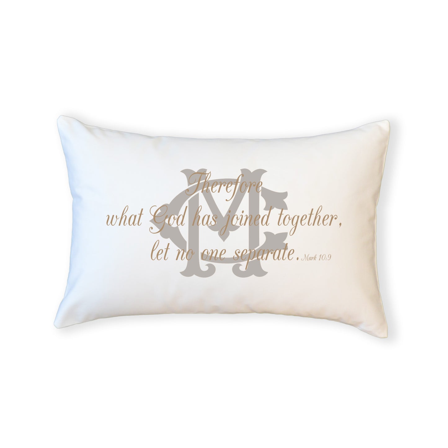 Mark 10:9 - Boudoir Pillow