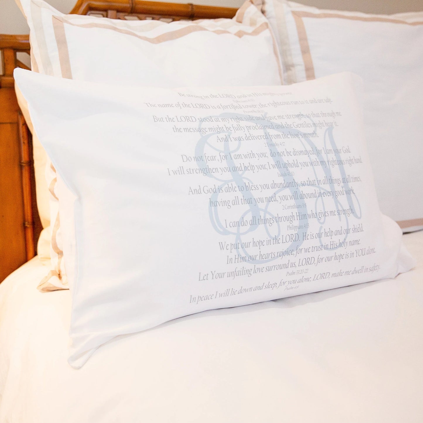 Scripture for Strength - Standard Pillowcase