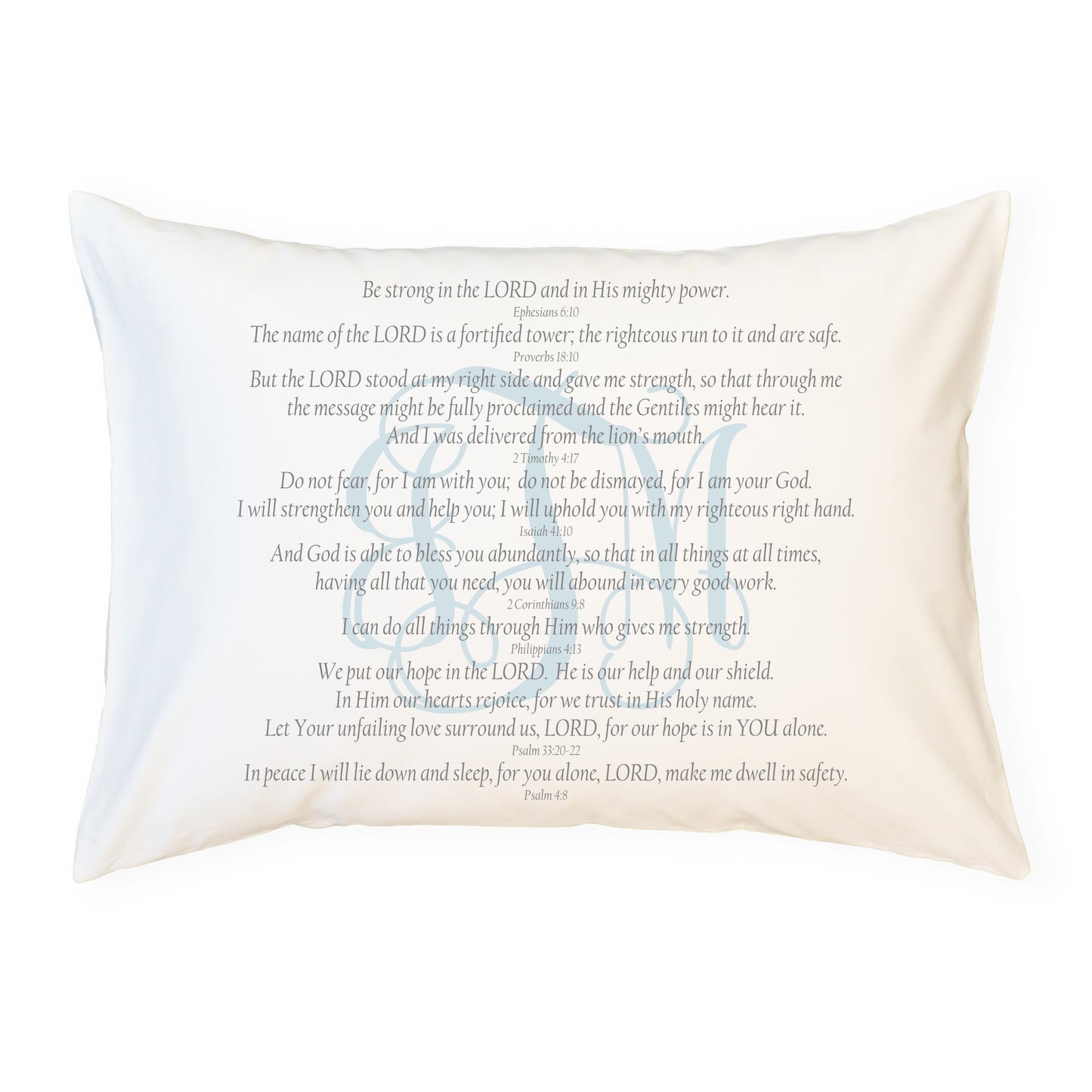 Scripture for Strength - Standard Pillowcase