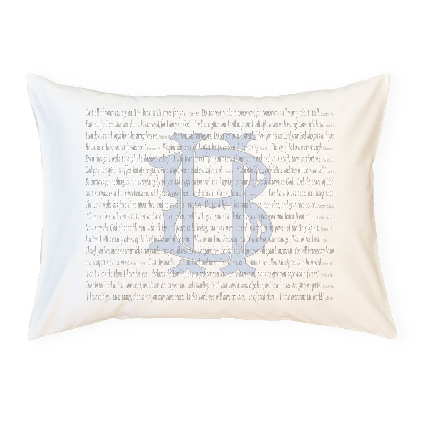 Scripture for Comfort (Cast) - Standard Pillowcase