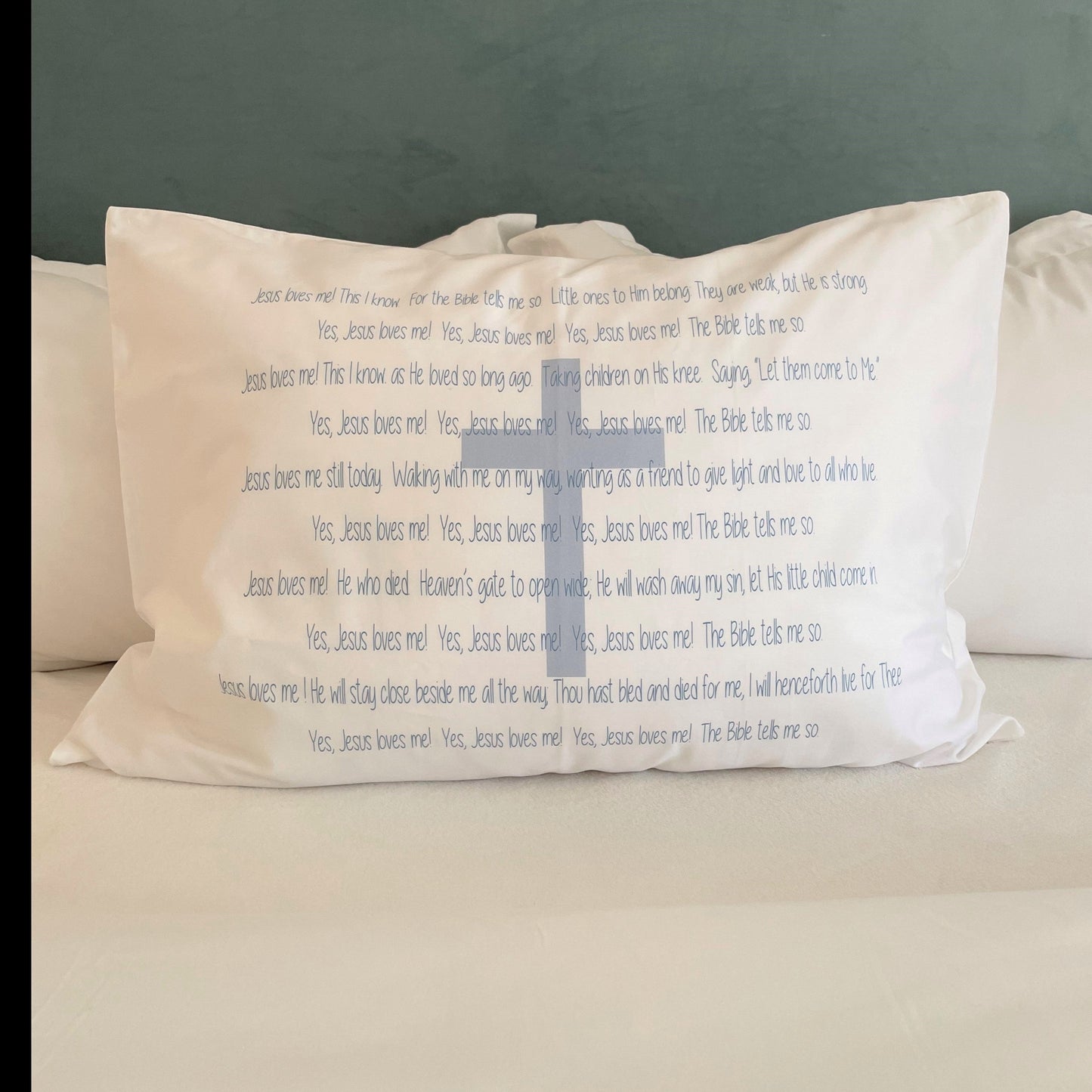 Jesus Loves Me - Standard Pillowcase