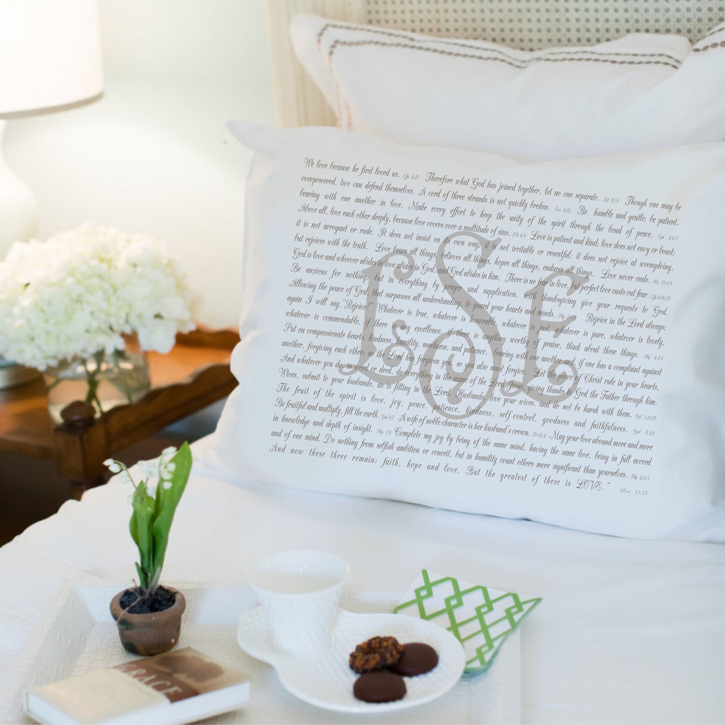 Scripture for Love & Marriage - Standard Pillowcase