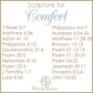 Scripture for Comfort (Cast) - Standard Pillowcase